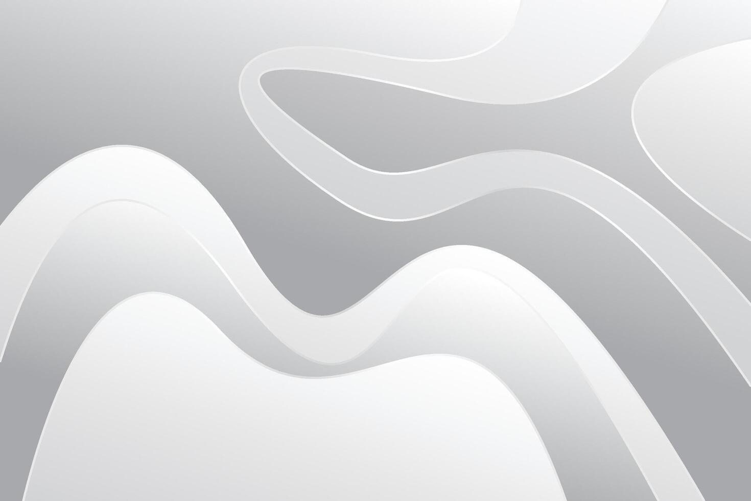 Abstract light and dark white color gradient background. Modern minimalistic and geometric design template. vector