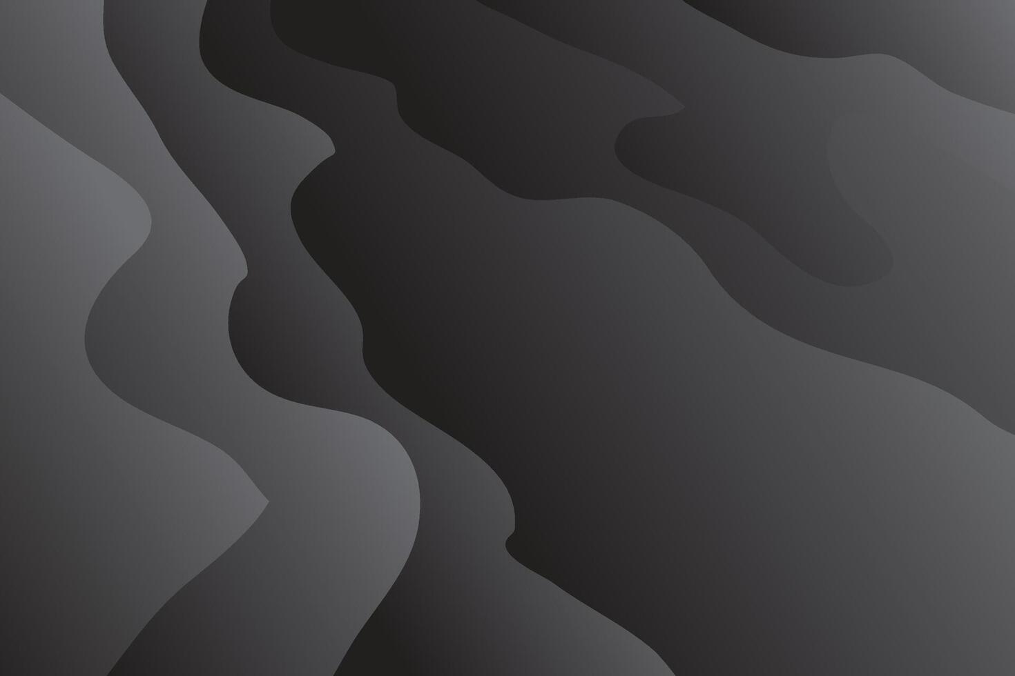 Abstract light and dark black color gradient background. Modern minimalistic and geometric design template. vector