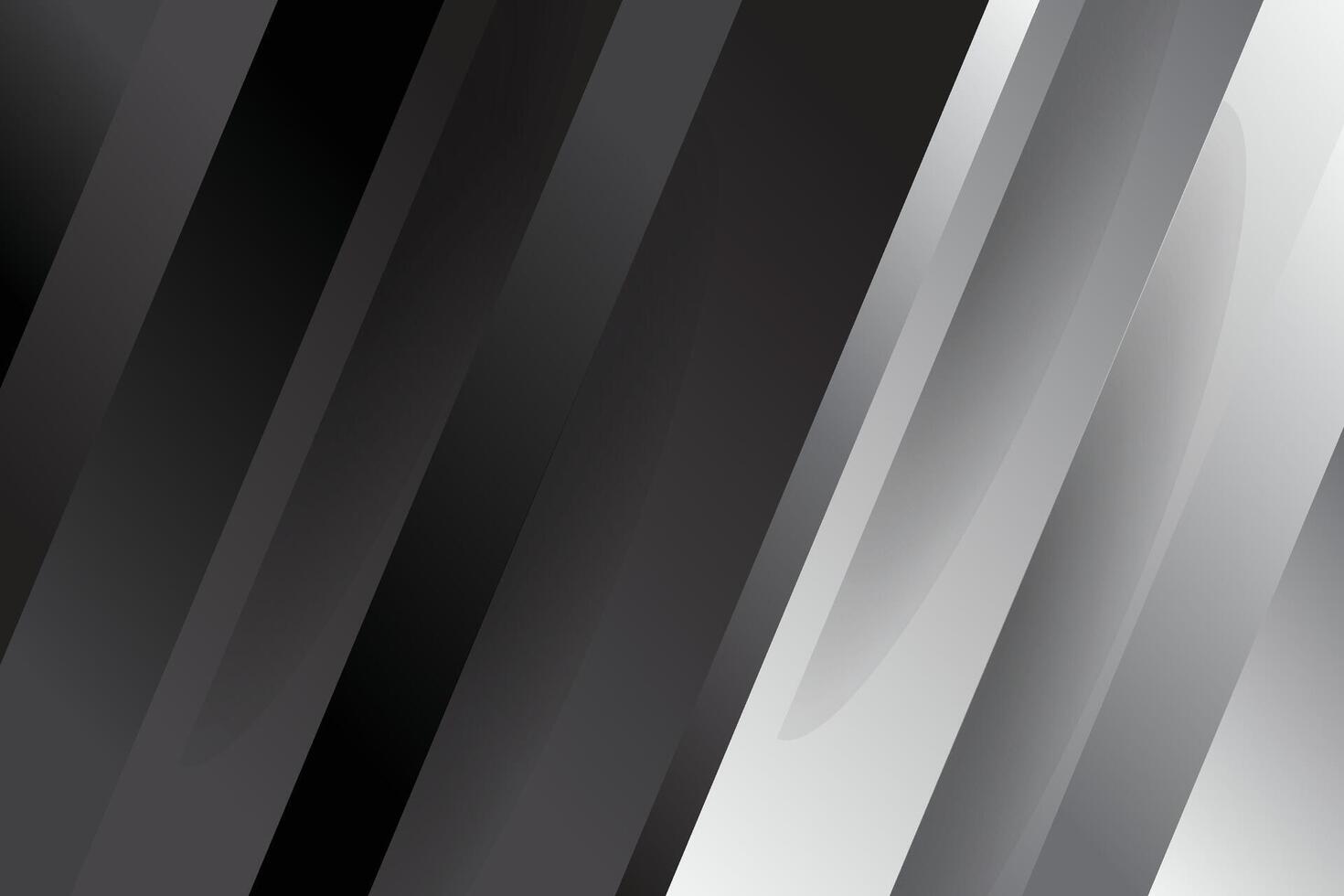 Abstract light and dark black color gradient background. Modern minimalistic and geometric design template. vector