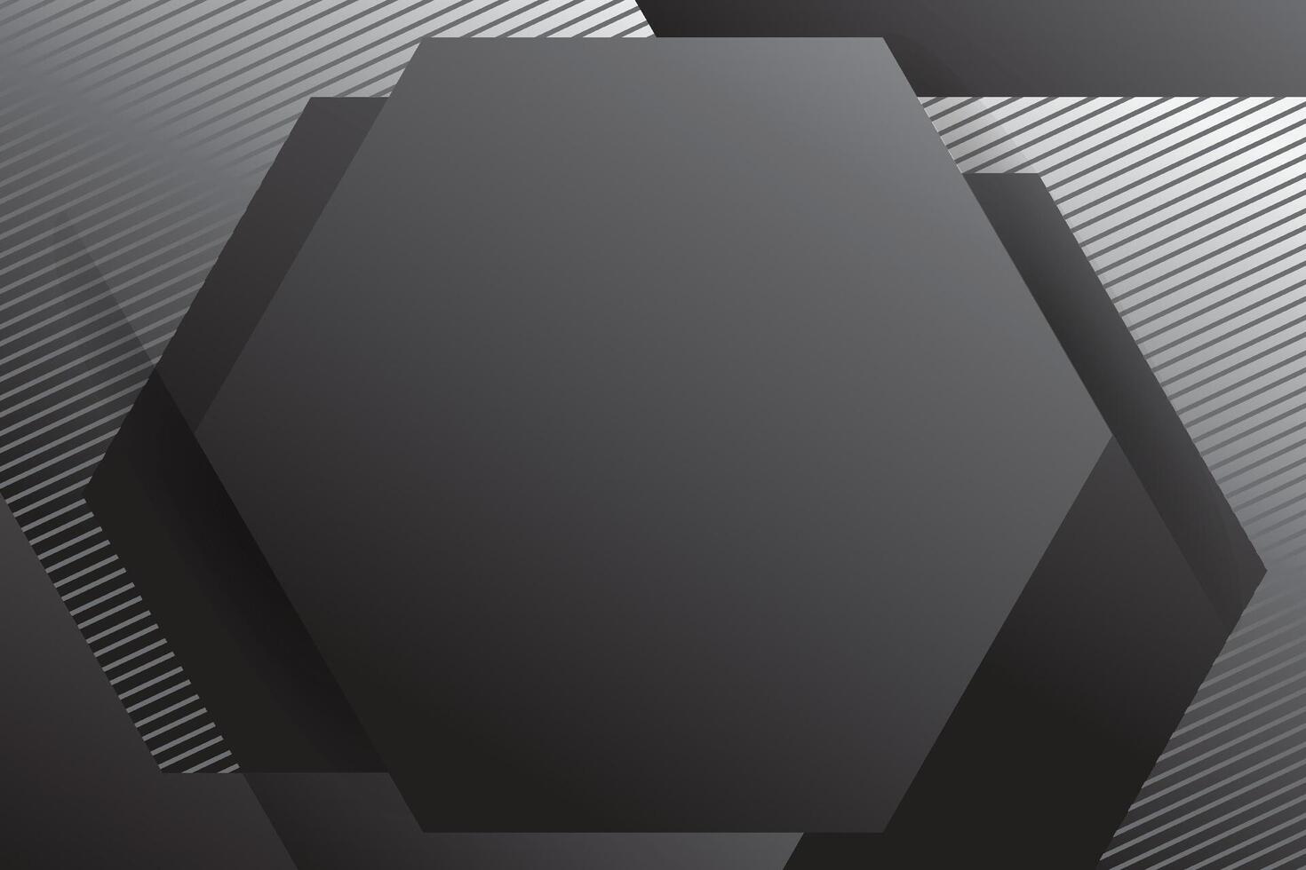 Modern light and dark black color gradient background. vector
