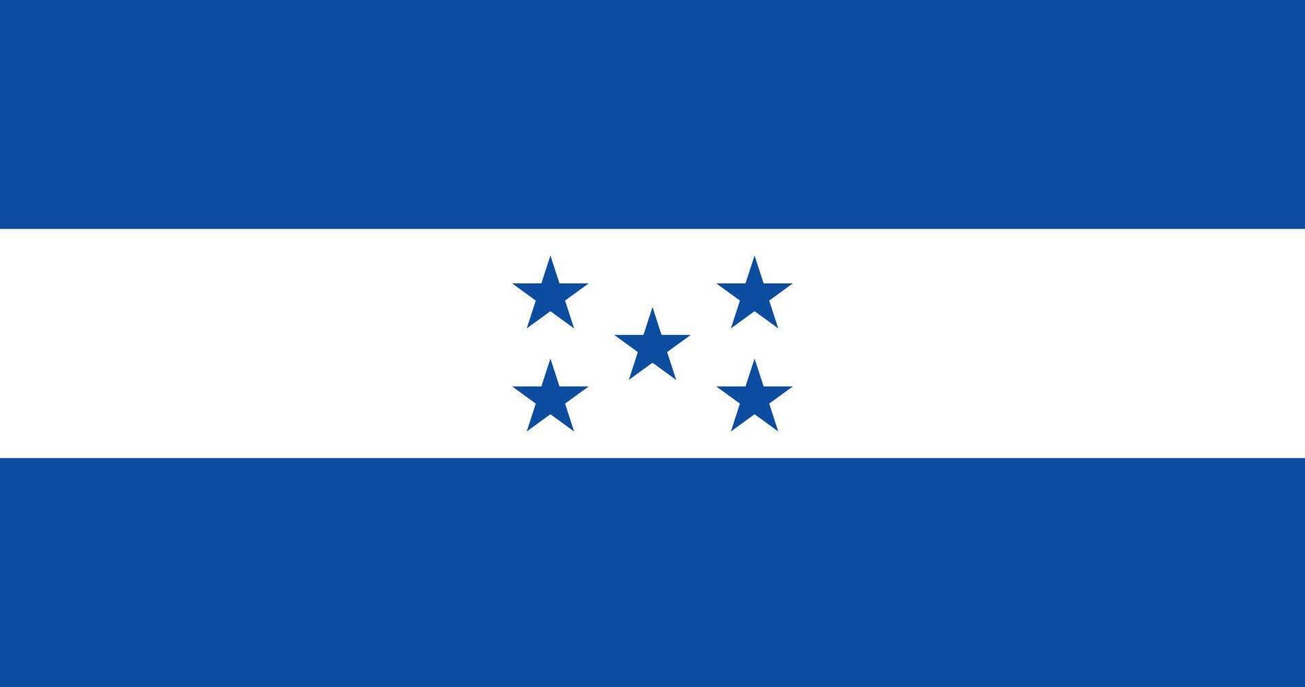 Honduras Flag Illustration vector