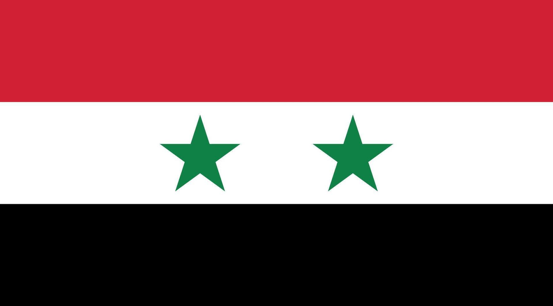 Syria Flag Illustration vector