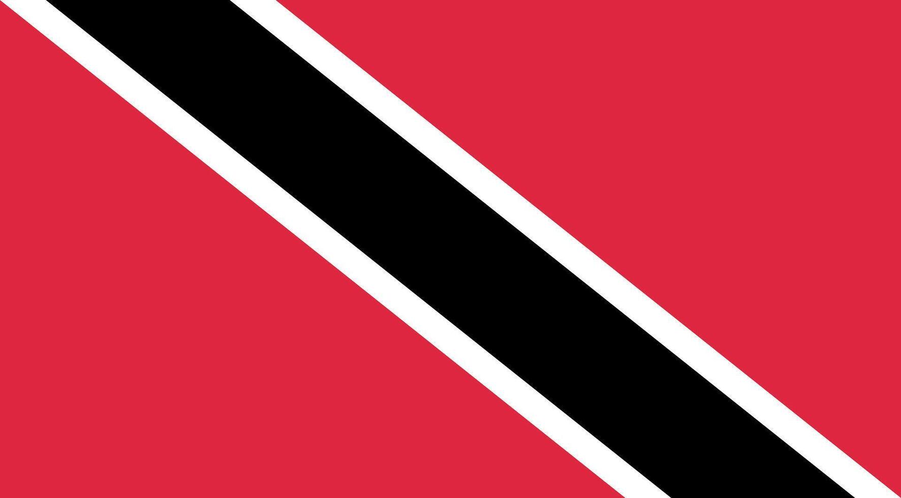 Trinidad And Tobago Flag Illustration vector