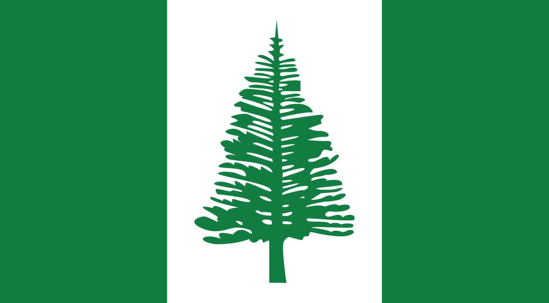Norfolk Island Flag Illustration vector