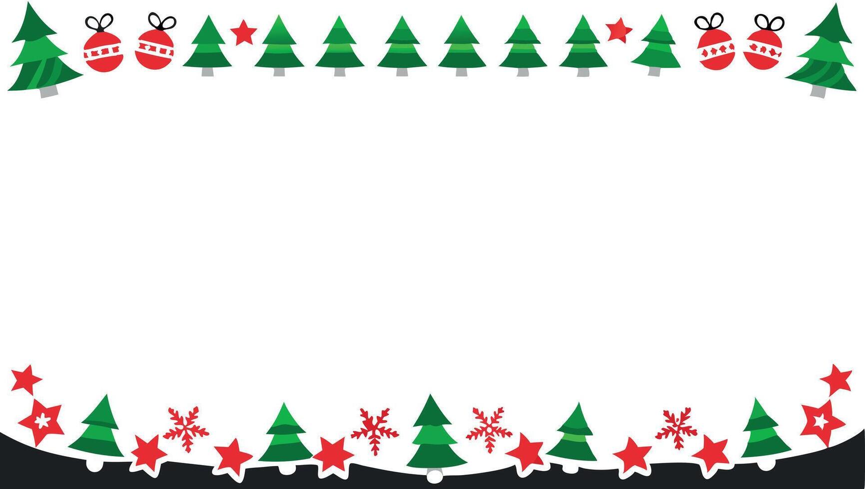 Christmas Background with copy space vector