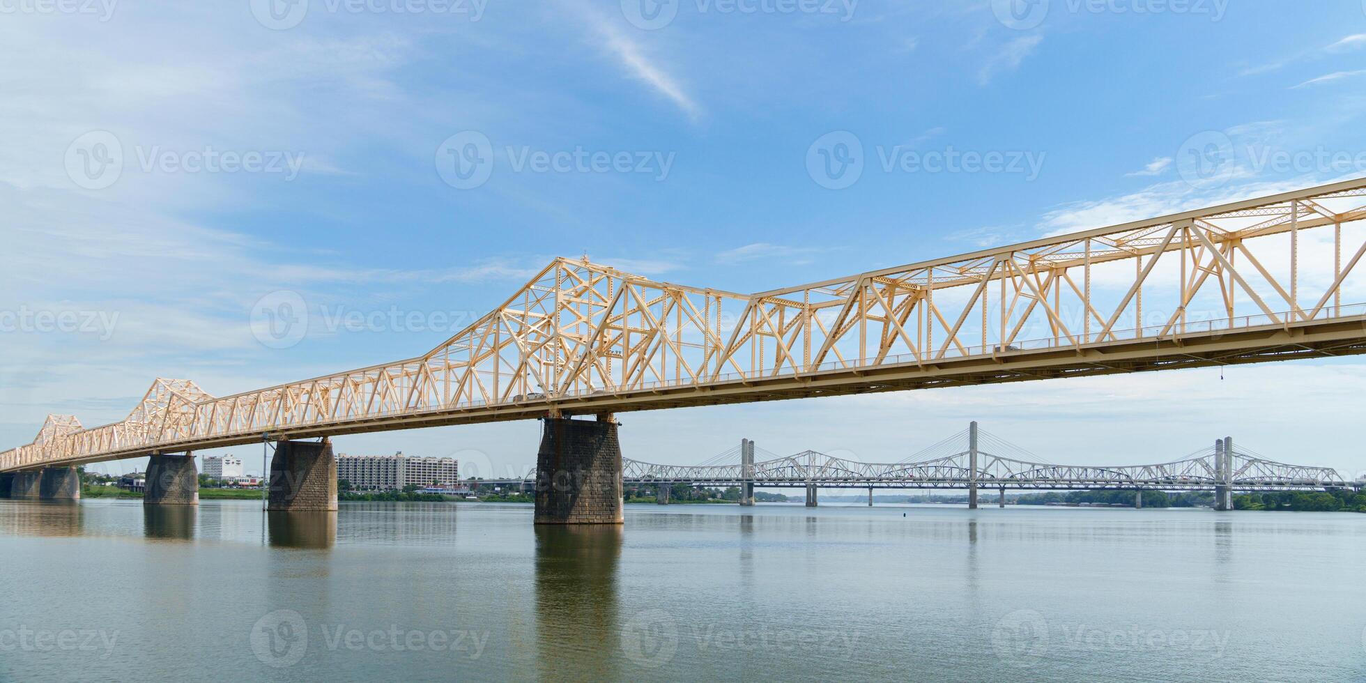 George Rogers Clark Bridge, Louisville, Kentucky photo