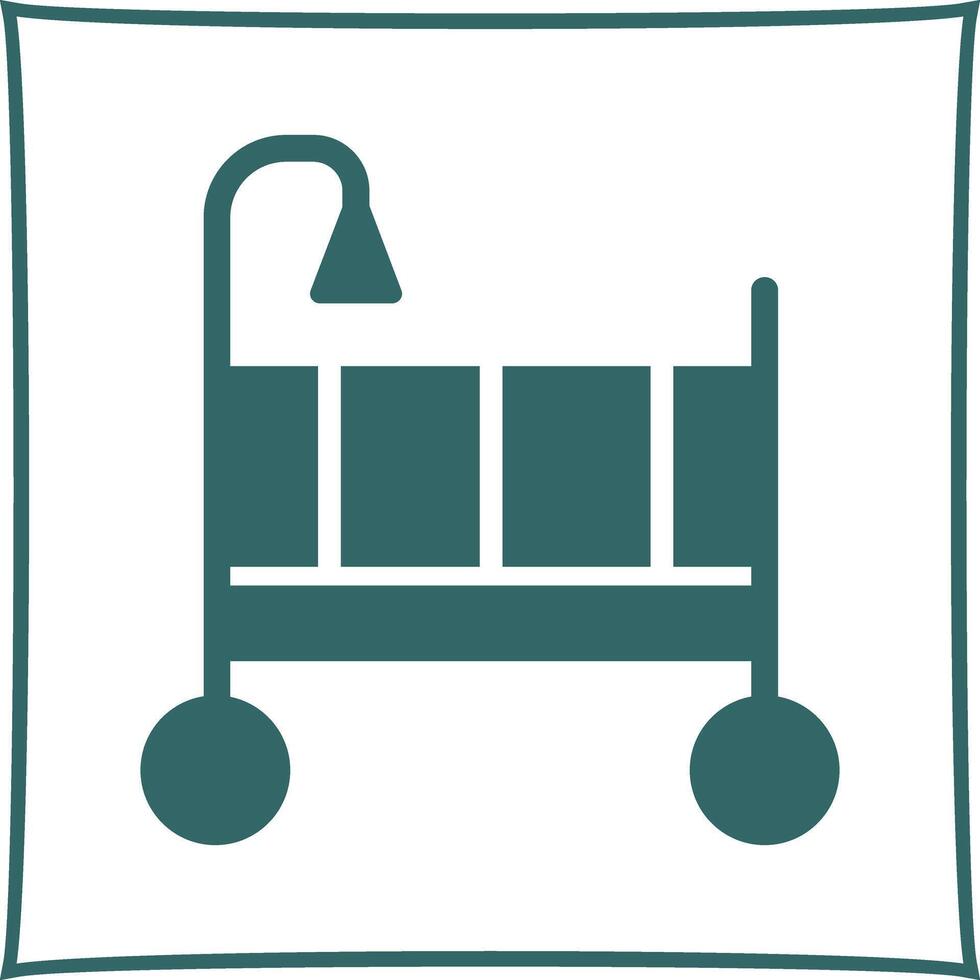 Nursery Decor Icon Design vector