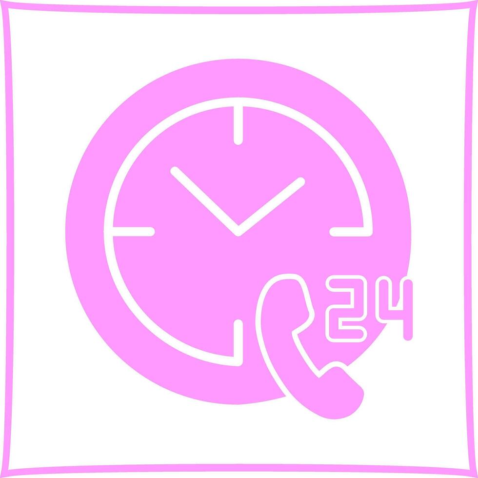 Phone Assistance Icon Design vector