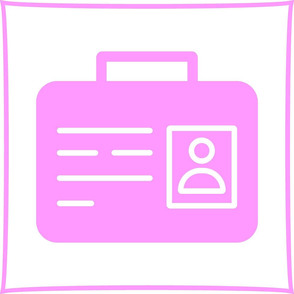 Office Card Icon Design vector