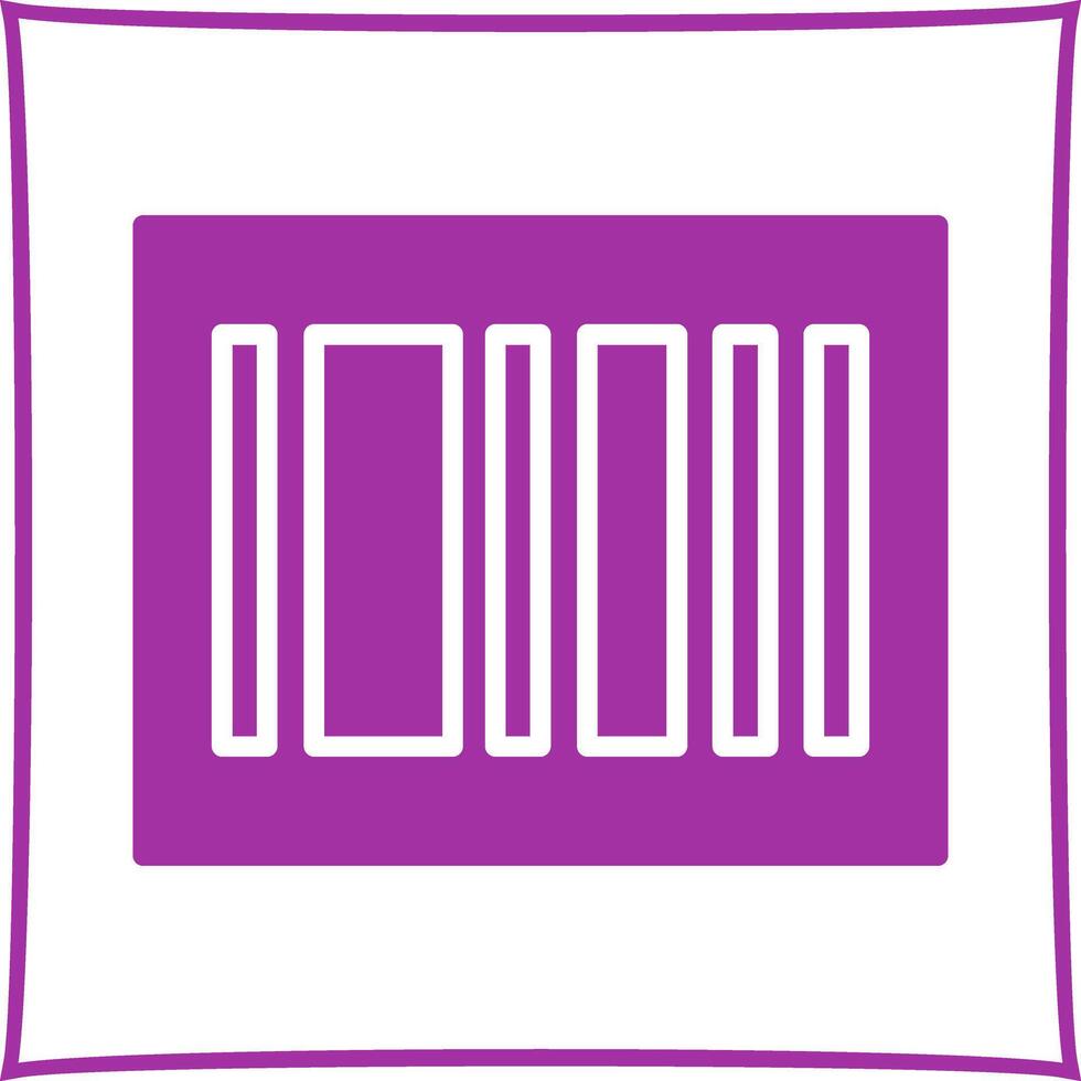 Barcode Data Icon Design vector