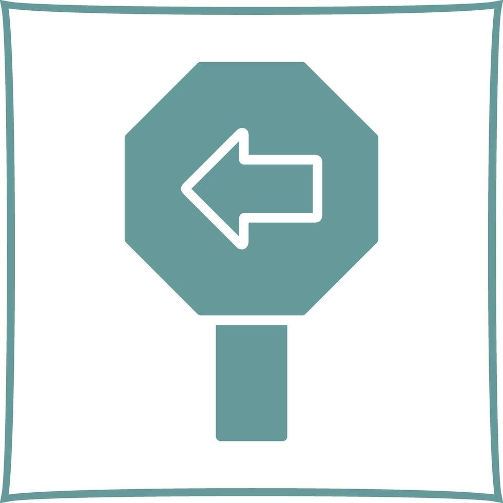 Left Arrow Icon Design vector