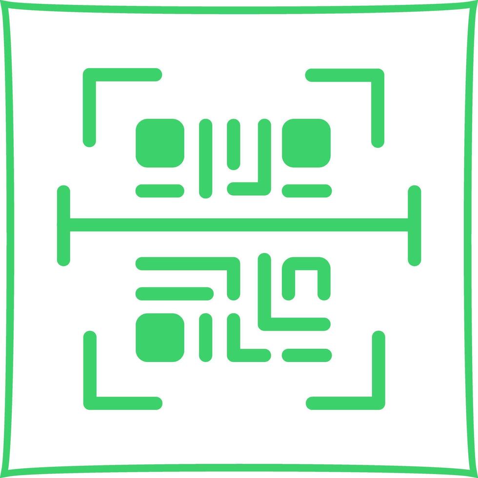 Product Barcode Icon Design vector