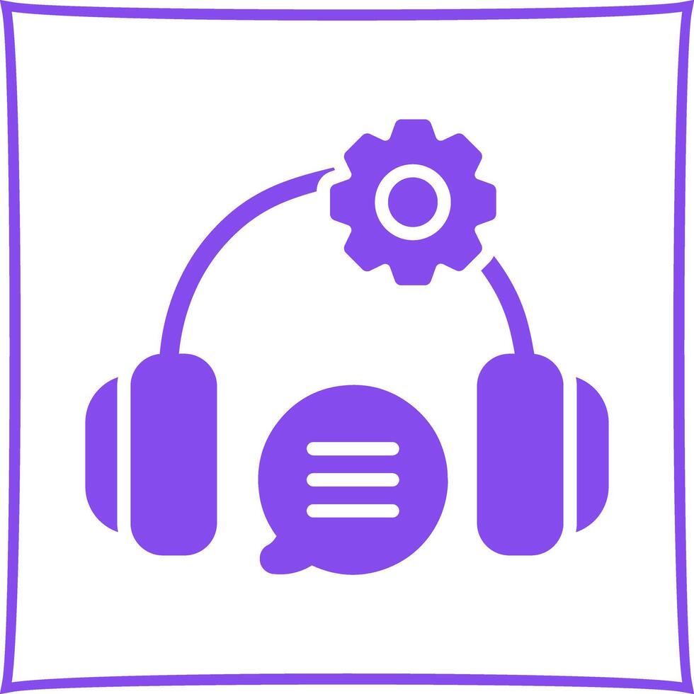 Technical Support Icon Design vector