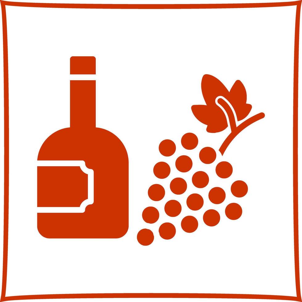 Wine Vineyard Icon Design vector
