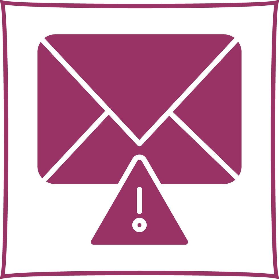Message Alert Icon Design vector