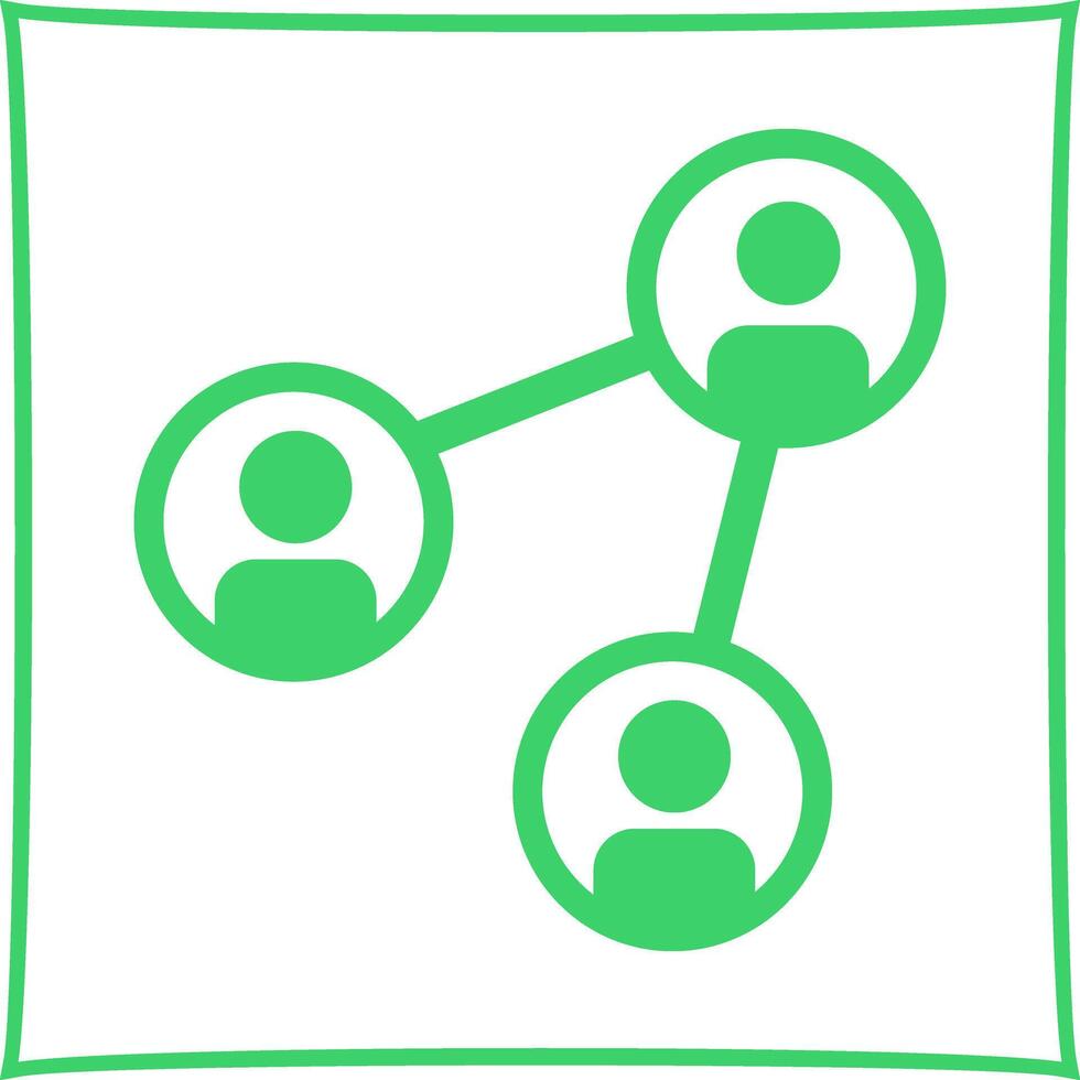 Social Network Icon Design vector