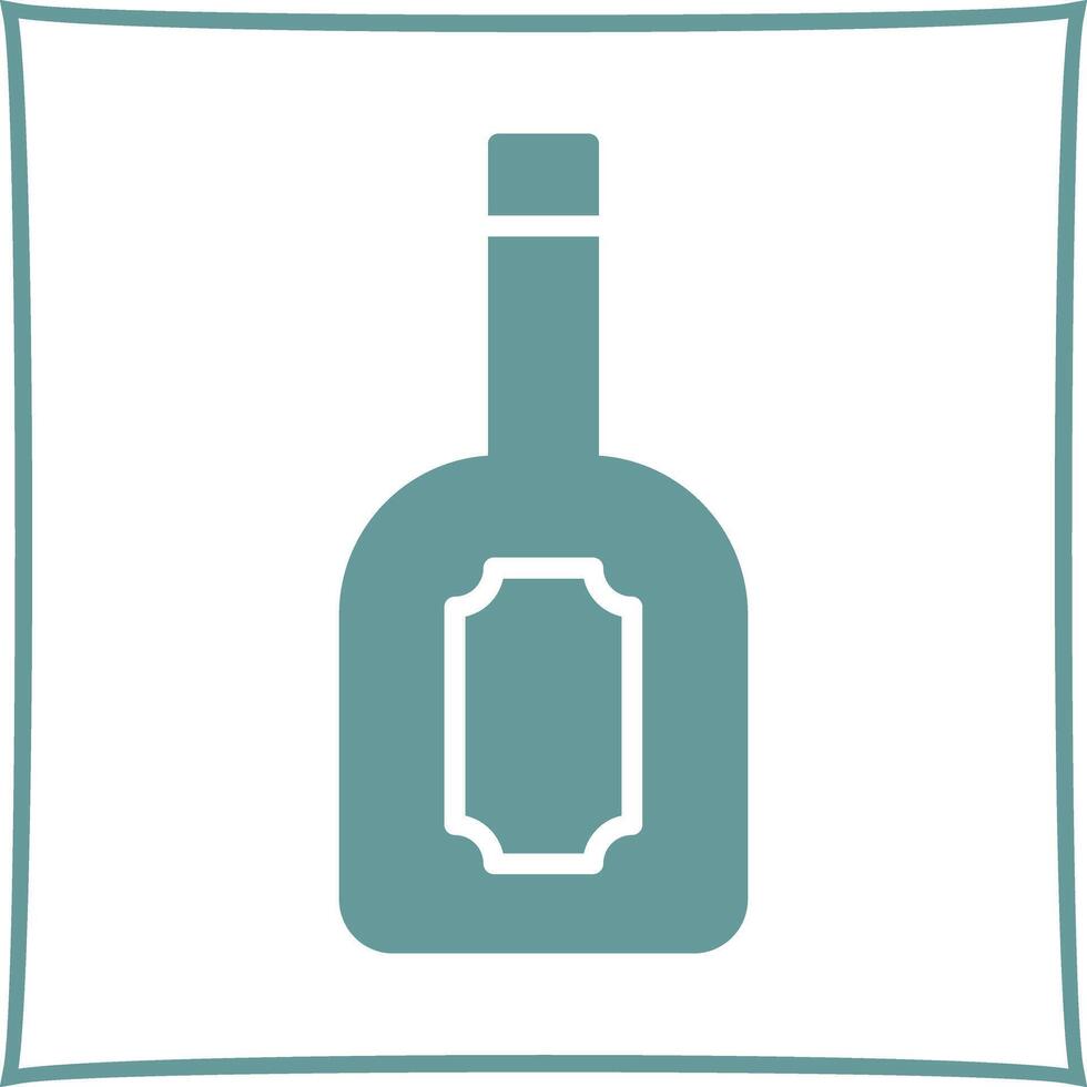 Wine Label Icon Design vector