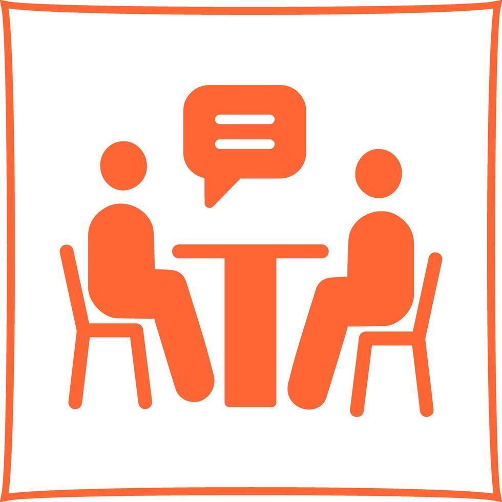 News Interview Icon Design vector