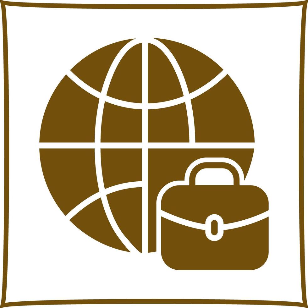 International Job Icon Design vector