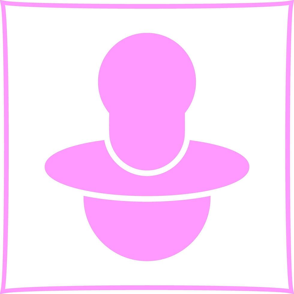 Pacifier Love Icon Design vector
