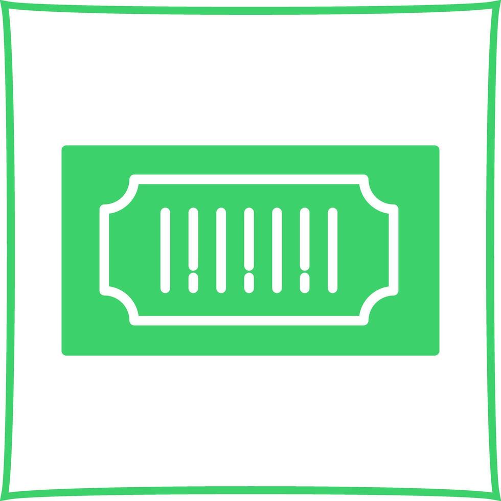 Barcode Price Icon Design vector