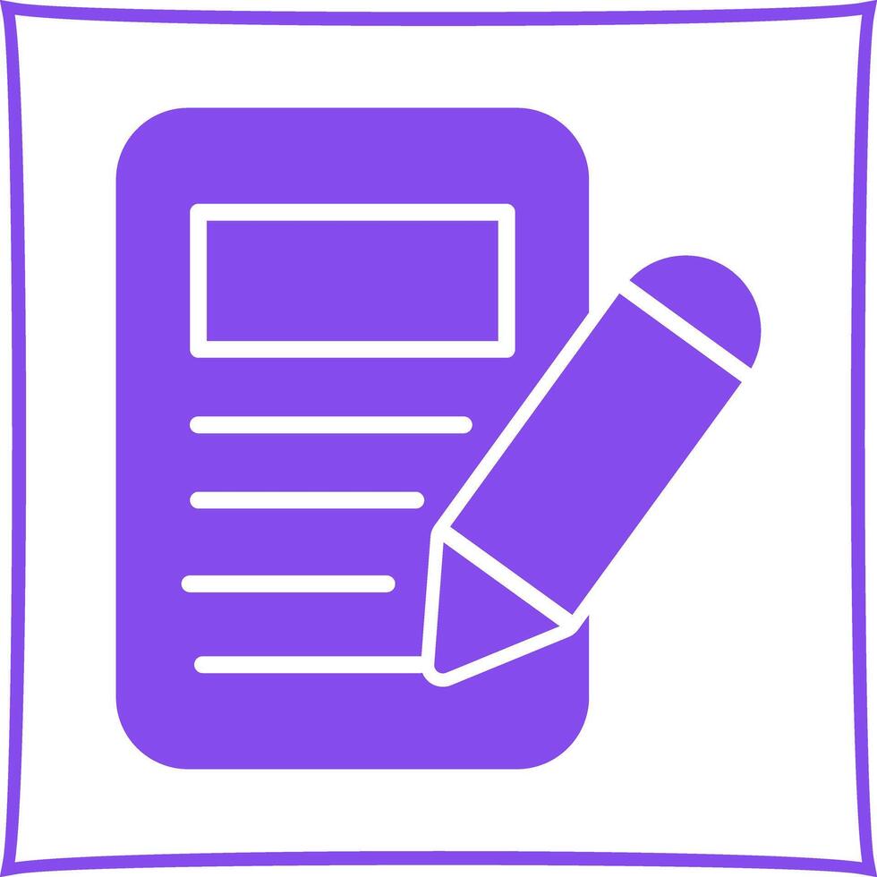 Copywriting Icon Design vector
