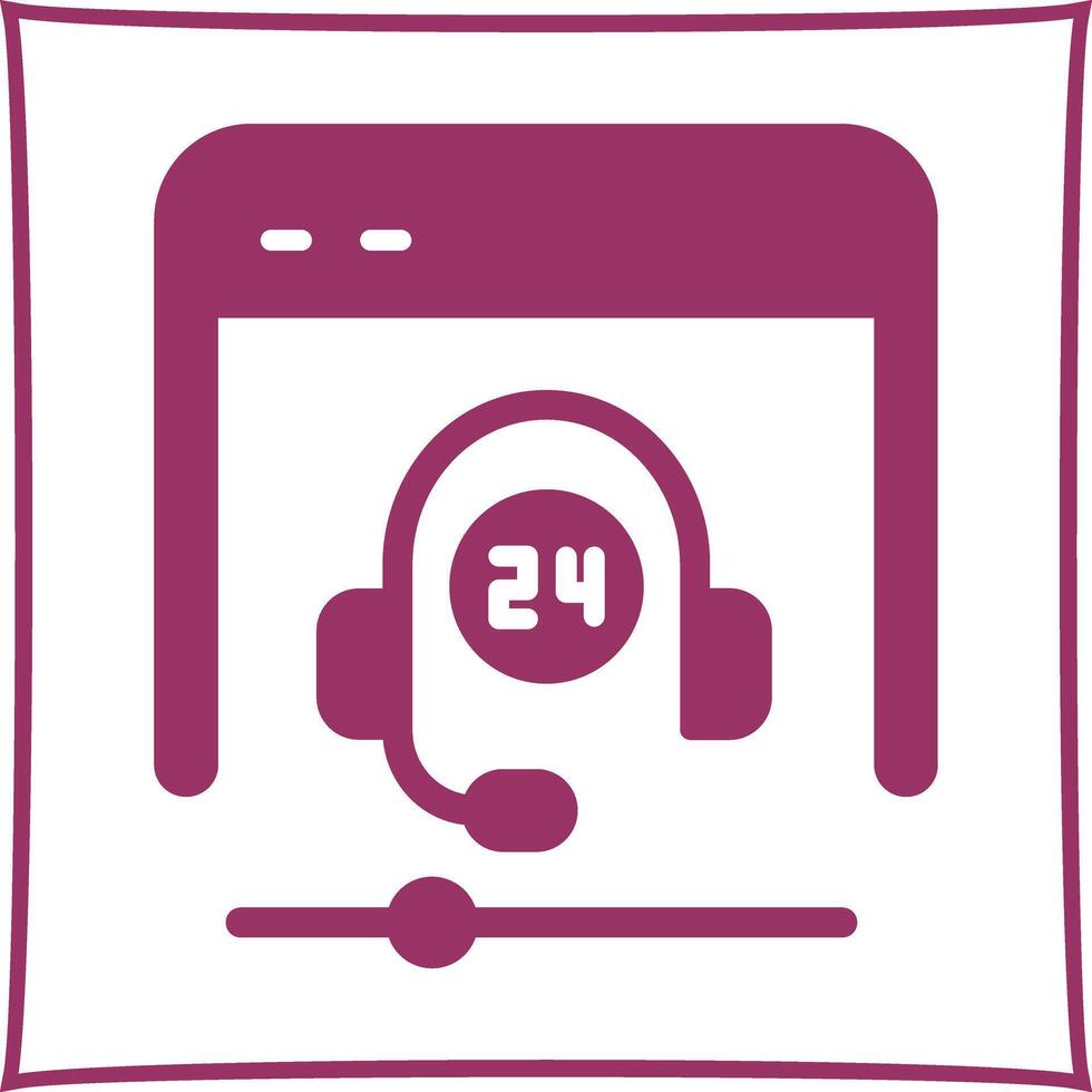 Support Forum Icon Design vector