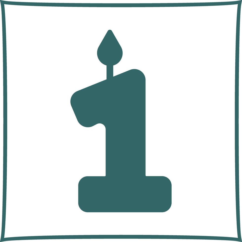 Age Number Icon Design vector