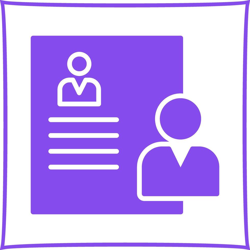 HR Policy Icon Design vector