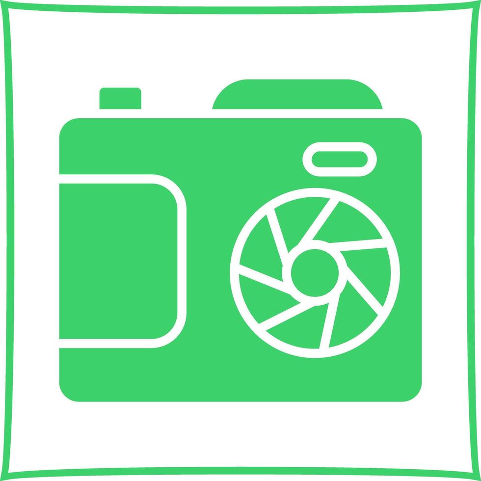 Camera Lenses Icon Design vector