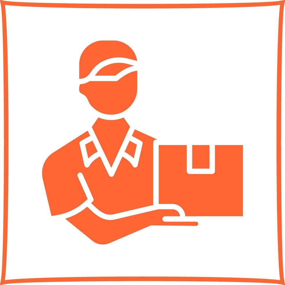 Courier Icon Design vector