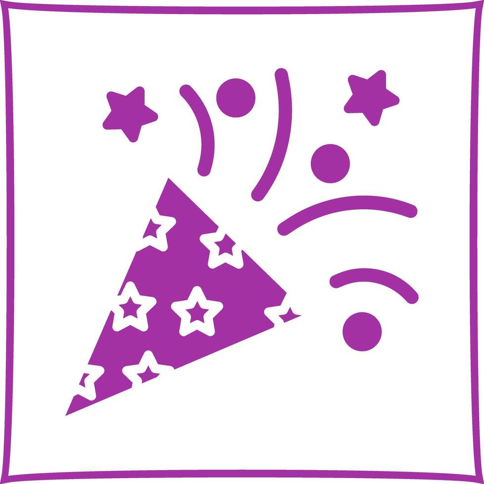 Surprise Party Icon Design vector