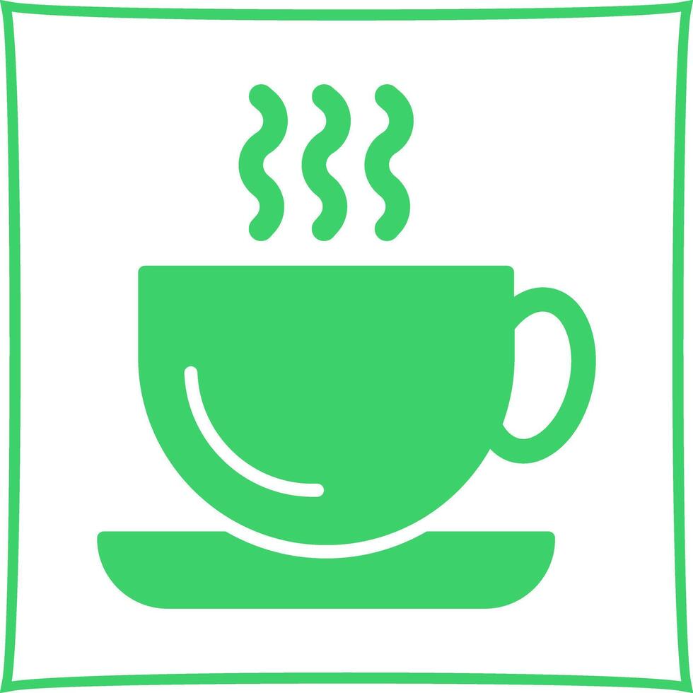 Hot Coffee Icon Design vector