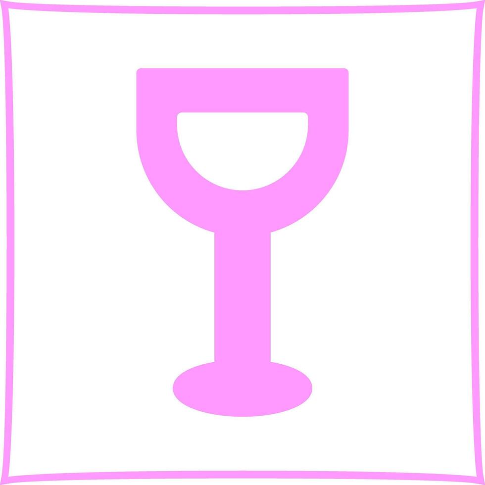 Wine Glassware Icon Design vector