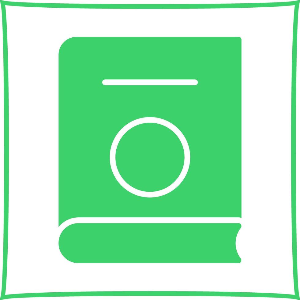 Storybook Icon Design vector