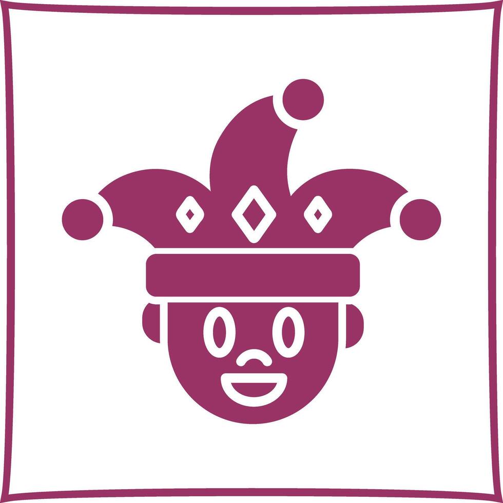 Clown Icon Design vector