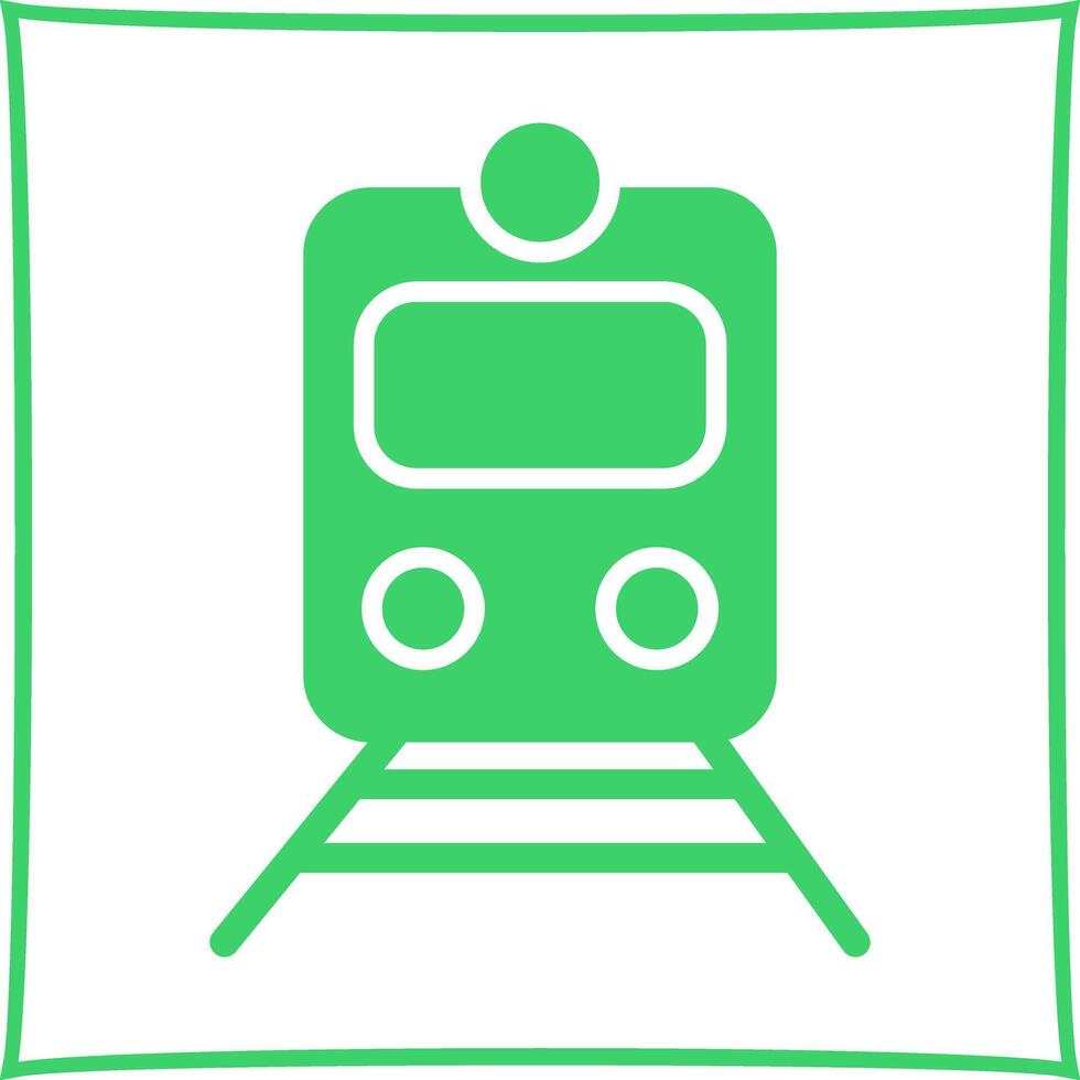 Railway Car Icon Design vector