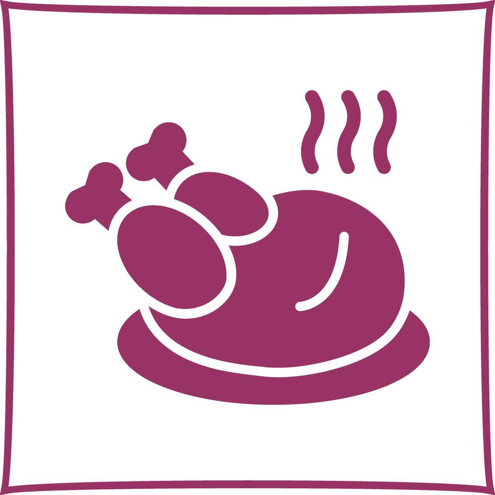 Chicken Icon Design vector