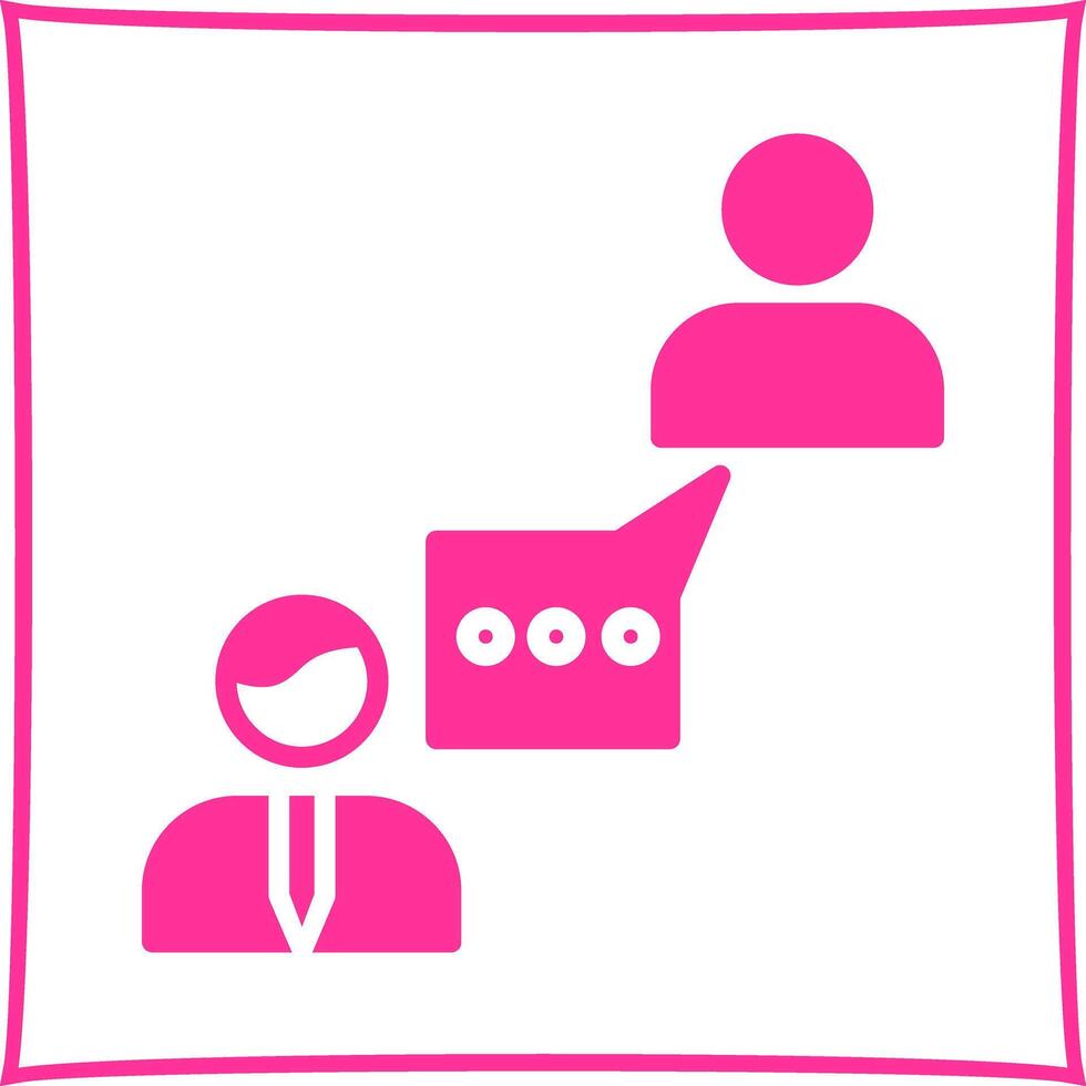 Consulting Icon Design vector