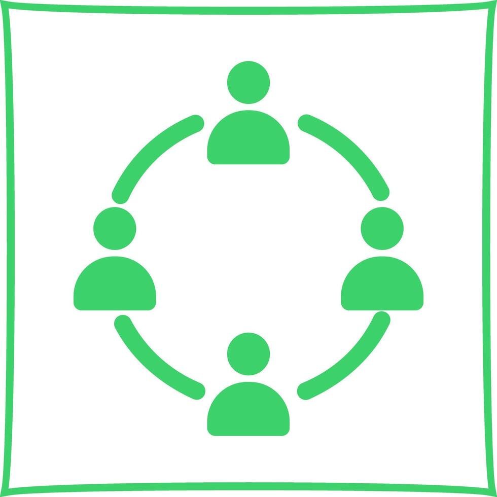 Supportive Community Icon Design vector