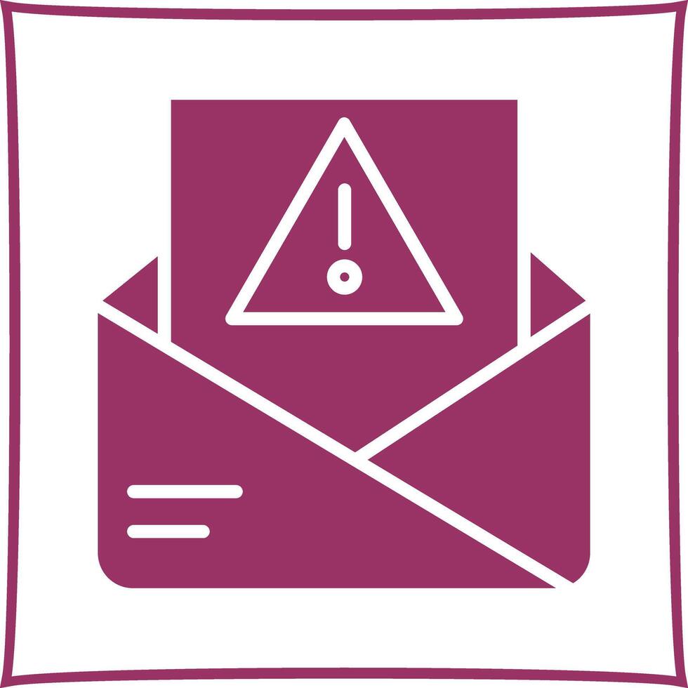Spam Filter Icon Design vector