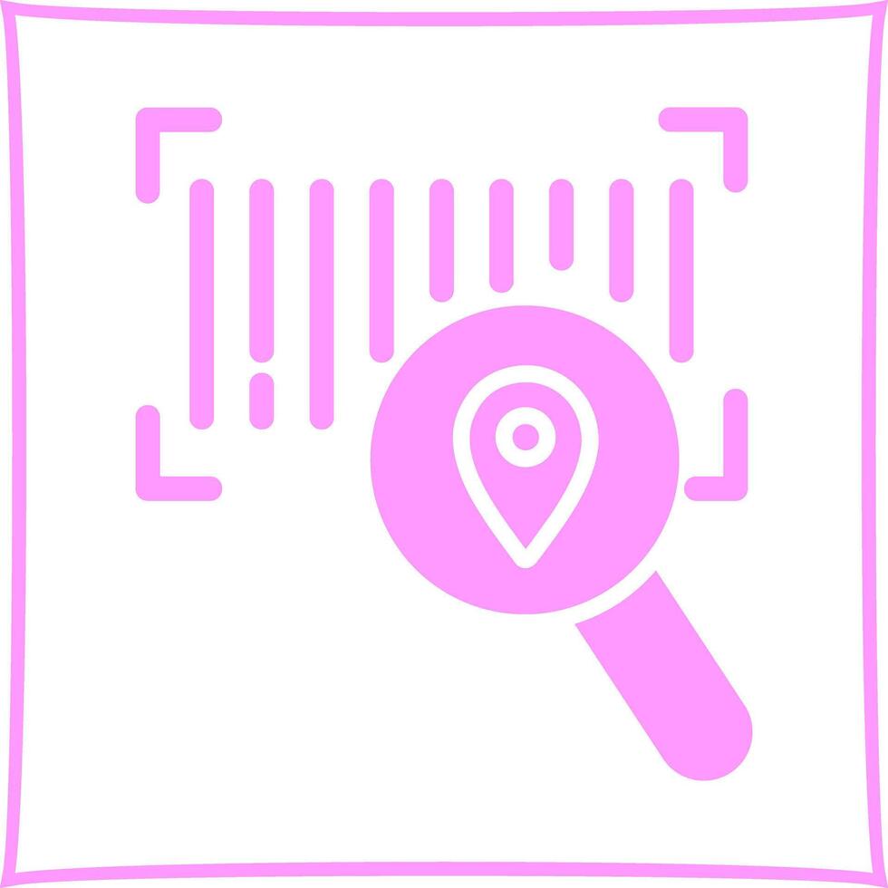 Barcode Tracking Icon Design vector