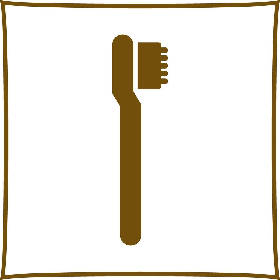 Tiny Toothbrush Icon Design vector