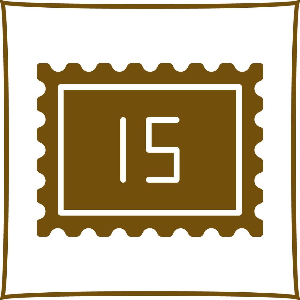 Postage Due Icon Design vector