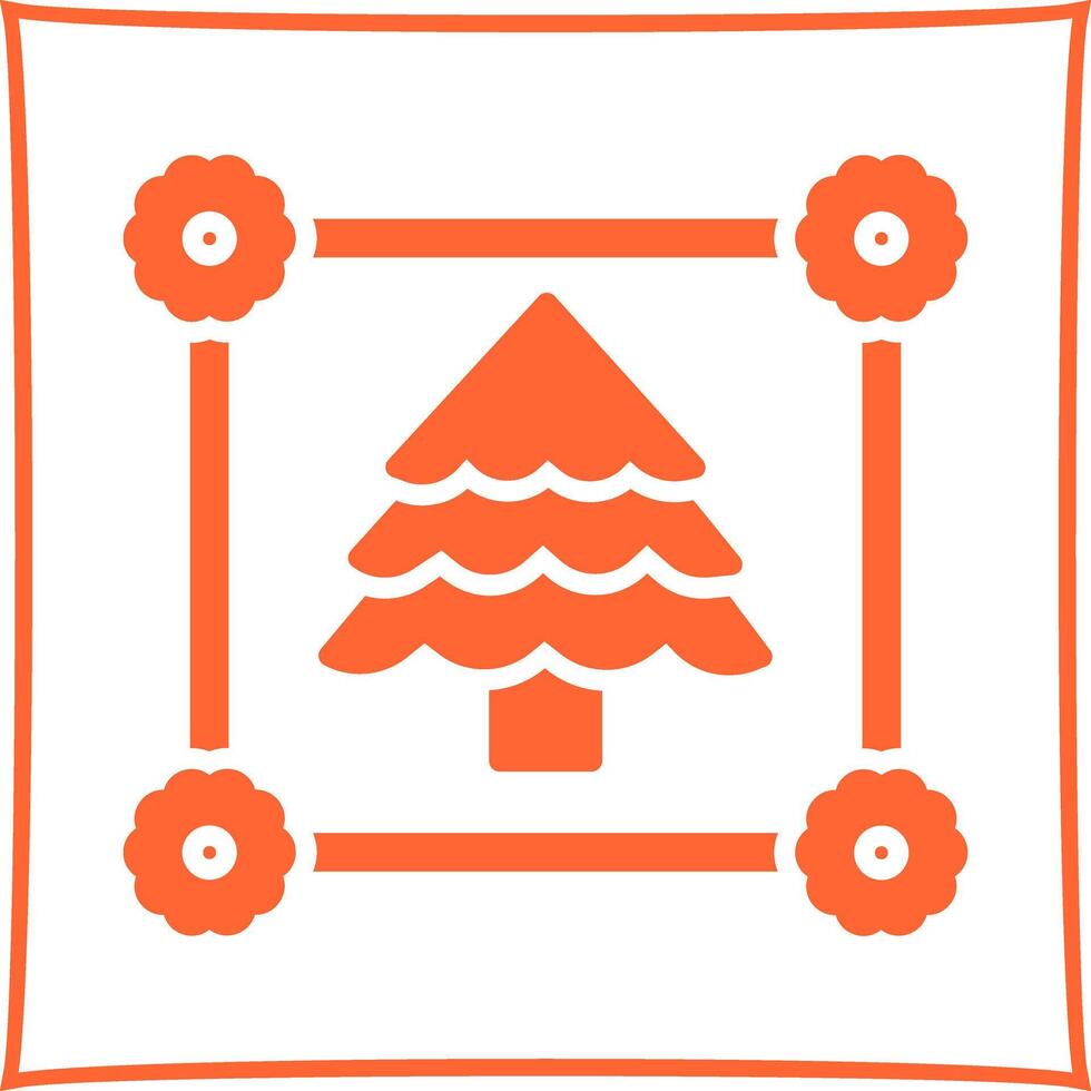 Christmas Card Icon Design vector