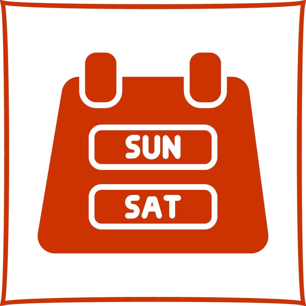 Weekend Getaway Icon Design vector