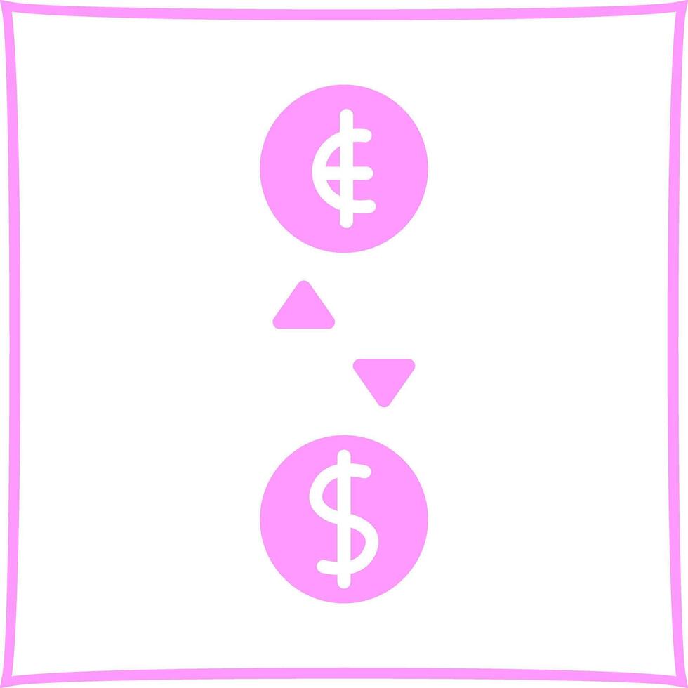 Currency Exchange Icon Design vector