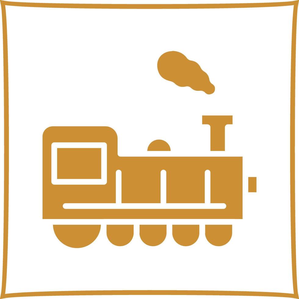 Locomotive Icon Design vector