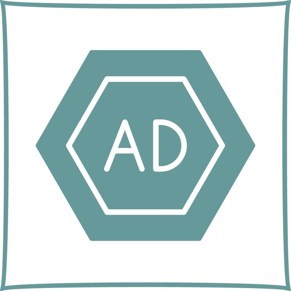 Ad Blocker Icon Design vector