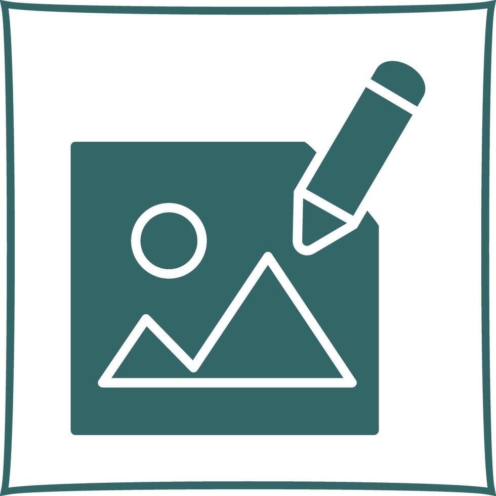 Photography Editing Icon Design vector
